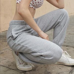 Brandy Melville grey sweatpants